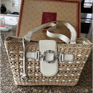 Vintage Brighton straw purse